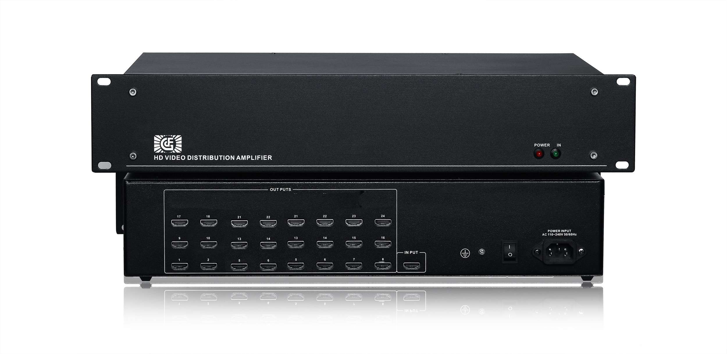 24-way HDMI splitter