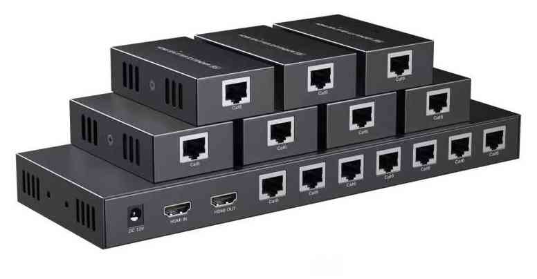 HDMI1 in and out distribution network extender