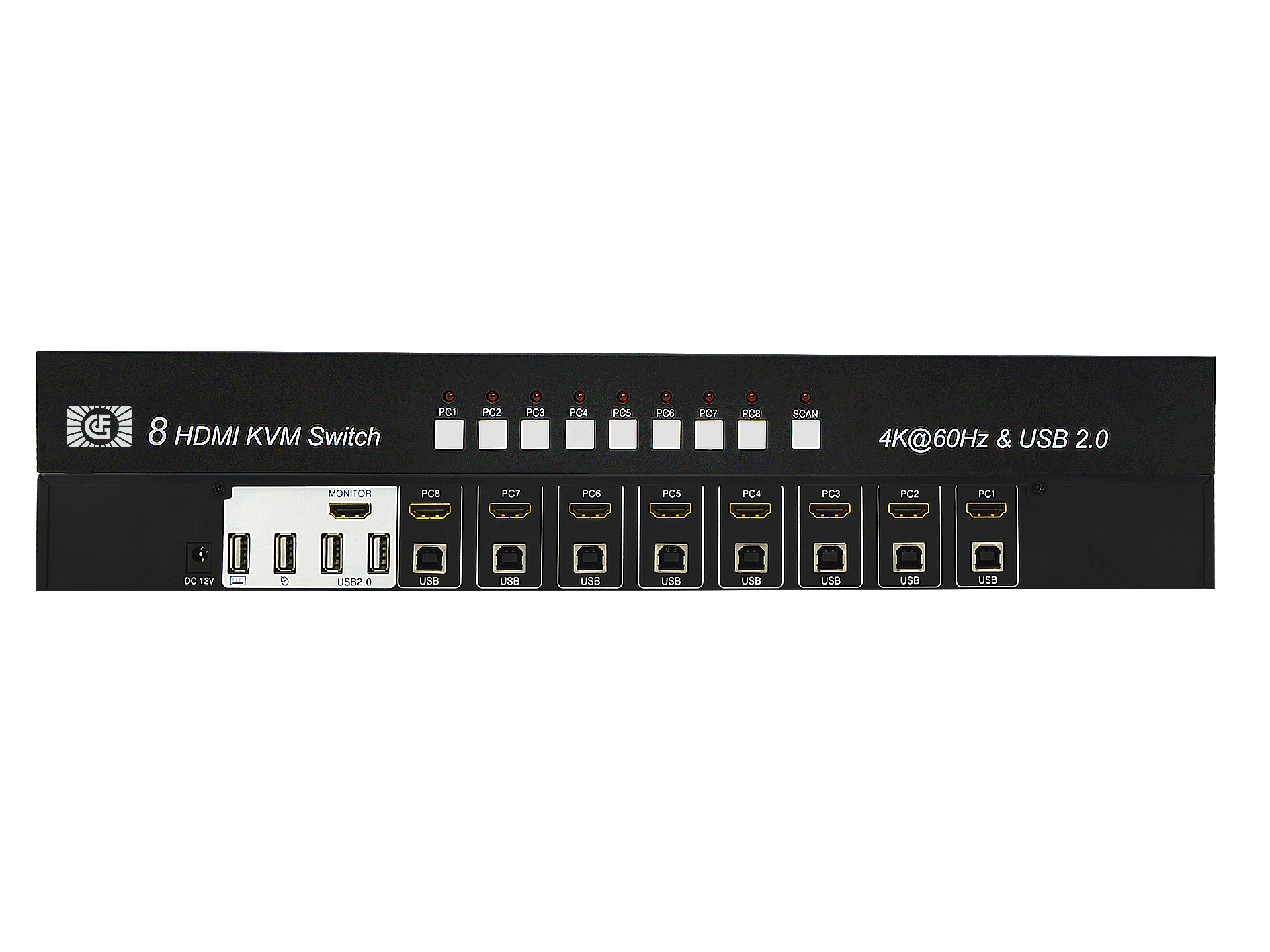 HDMI KVM 8 in 1 out 4K switcher