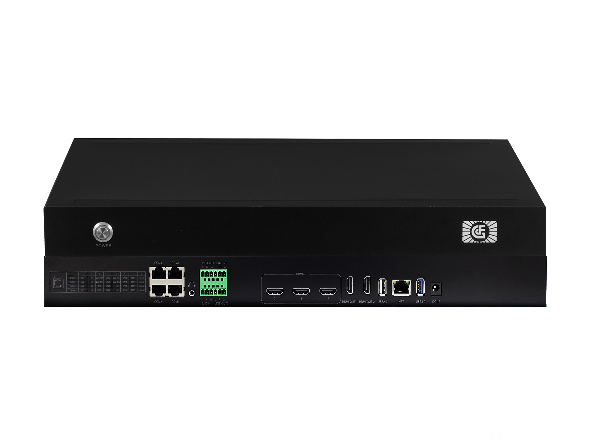 3路HDMI智能高清会议录播系统 