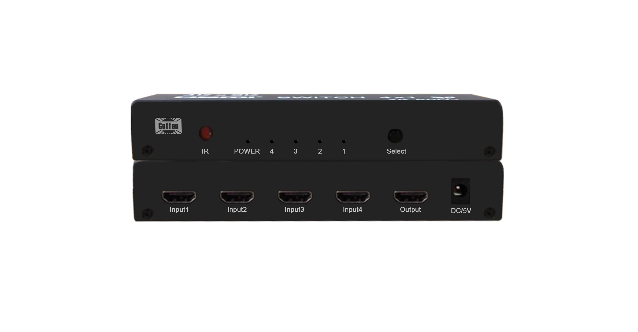 4-Port HDMI Switch with Audio Output
