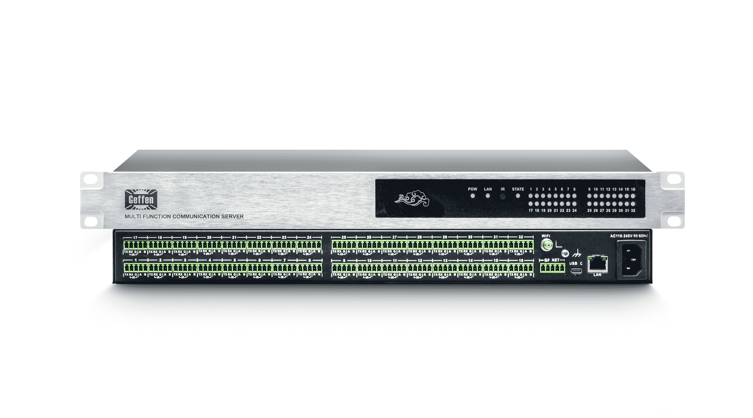 32-Channel Serial Server