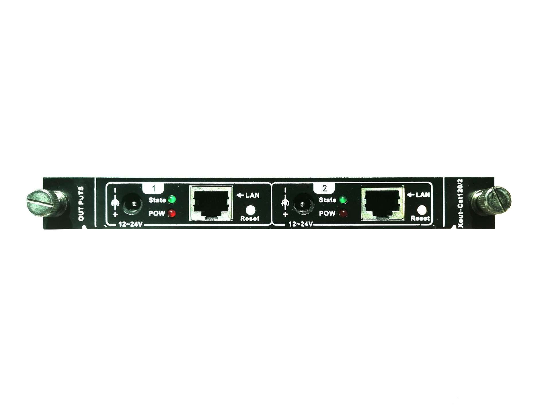 2 x HDBASET output signal boards