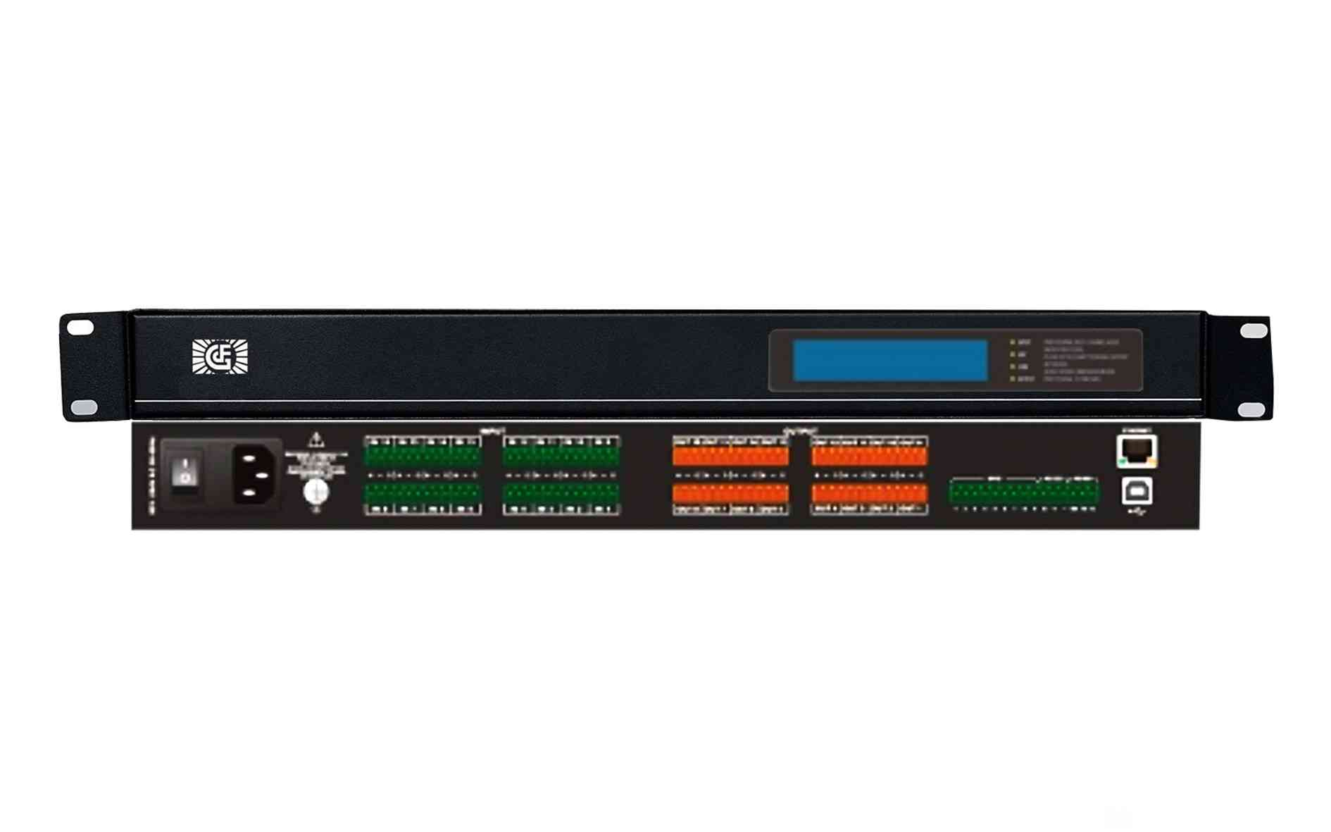 16 in and 16 out digital audio processors