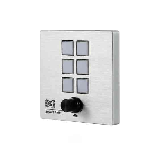 6 customizable Wallplate Control Panel  with knob