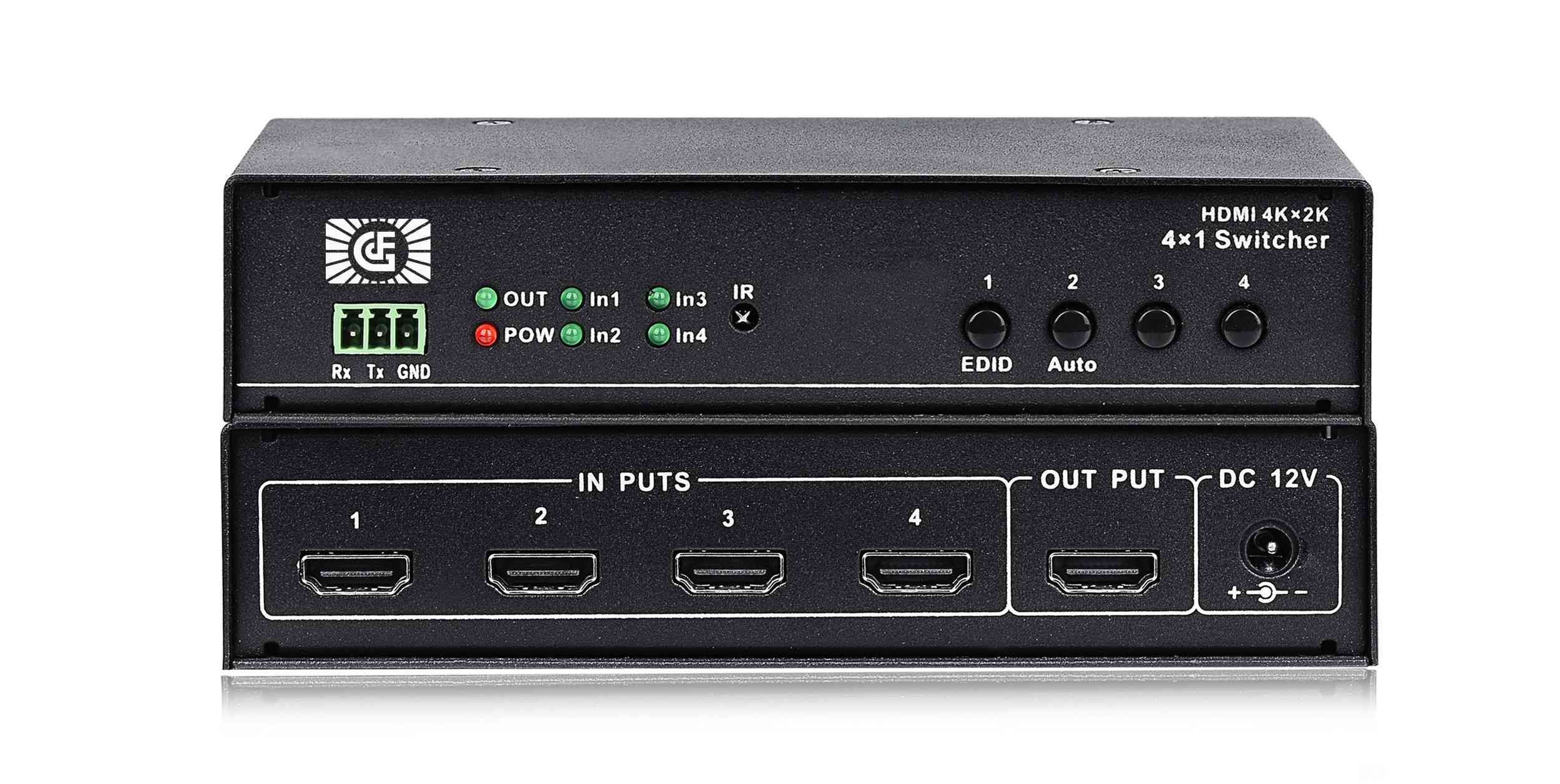 HDMI4 switcher 4 in and 1 out